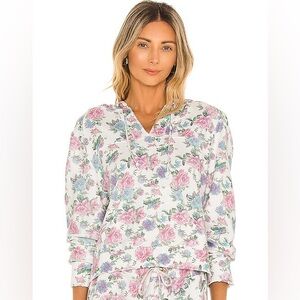 LOVESHACKFANCY• Kirby cotton floral hoodie